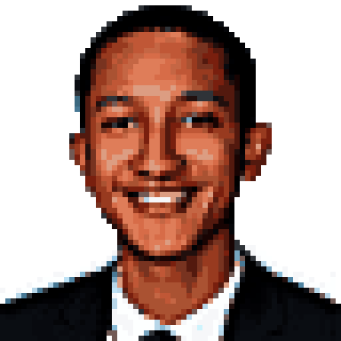 Pixel portrait of Abdoulaye Diallo